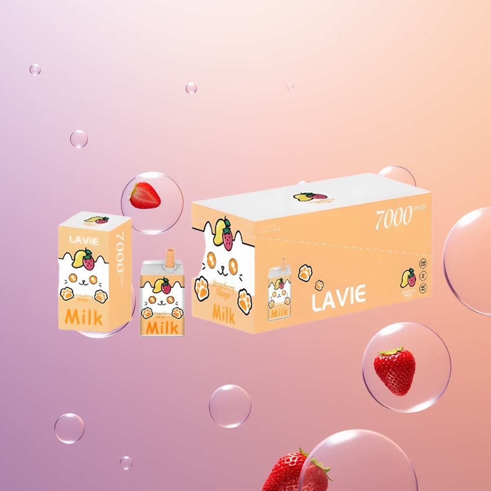 Lavie Milk 7000 Jordbær Mango 600mAh Type C
