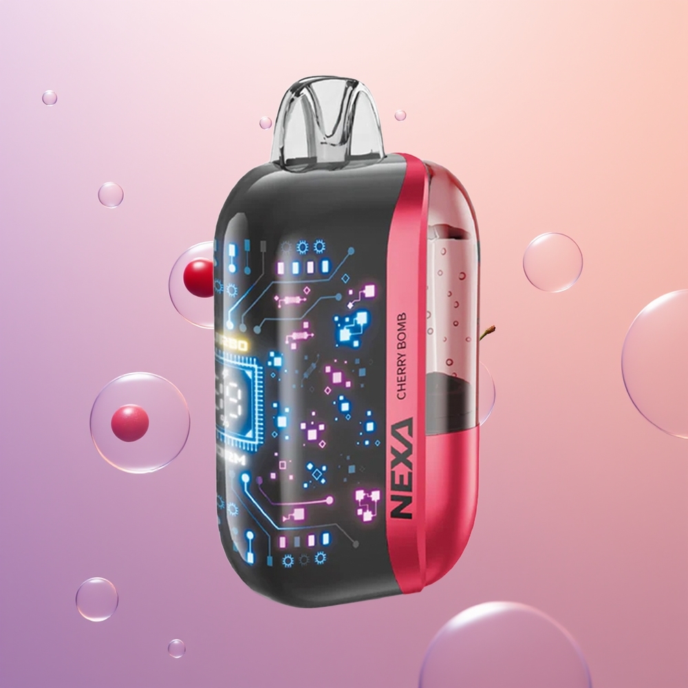 NEXA Ultra 50000 Kirsebær Bomp 20ml Dual Mesh