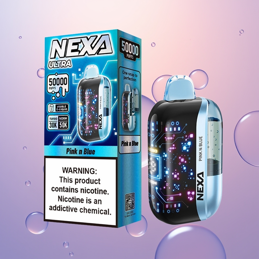 NEXA Ultra 50000 Pink N Blå Ultra 20ml 5%