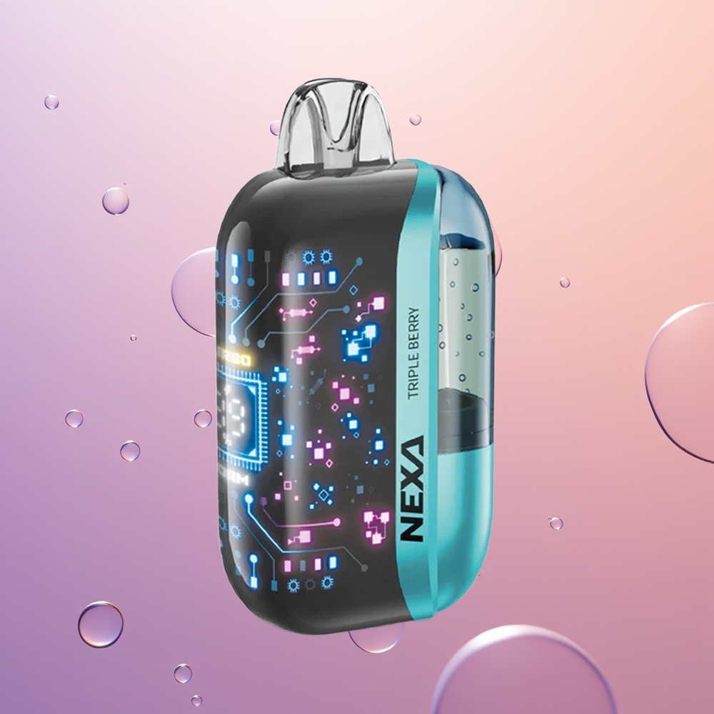 NEXA Ultra 50000 Tredobbelt Bær med 20ml og Type-C Opladning