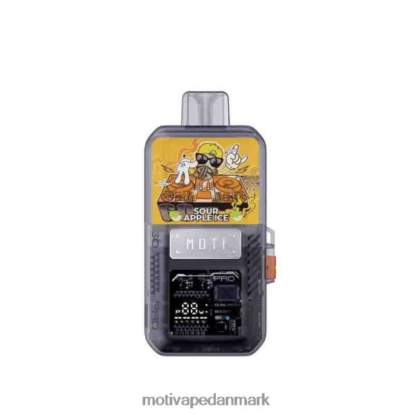 MOTI Go Pro engangs pod+enhed sur æbleis NXFN77 MOTI Vape Near Me