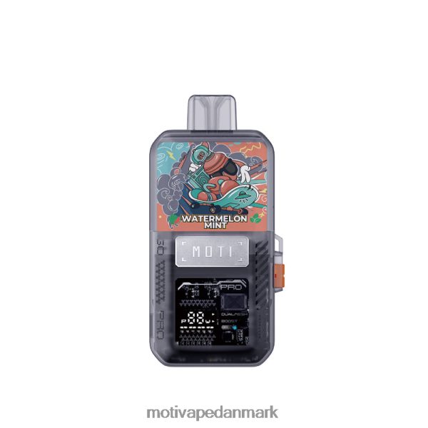 MOTI Go Pro engangs pod+enhed vandmelon mynte NXFN78 MOTI Vape Disposable Danmark