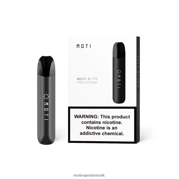 MOTI S Lite premium enhed ridder sort NXFN111 MOTI Vape Danmark